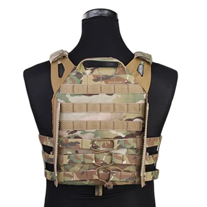 Emersongear Hunting Vest Assault Jum Plate Carrier Dummy Guard Body Armor Combat Hiking Camping Nylon Sports Outdoor