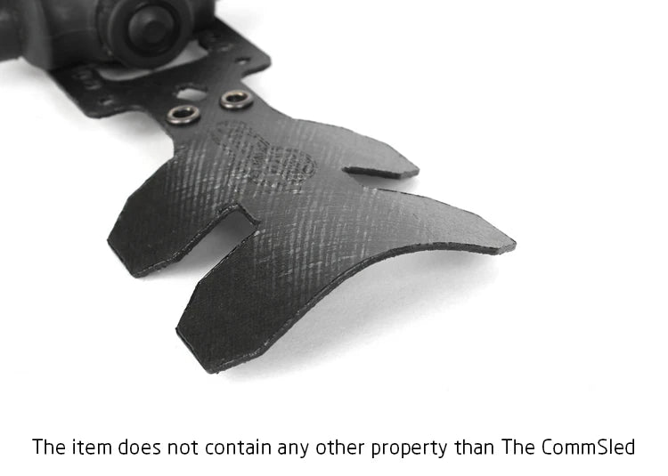 PEW TACTICAL AXL STYLE CommSled Universal PTT Molle Mount for U94 TEA Invisio10/20 CURV Material