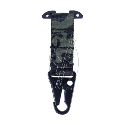 Tactical Molle Clip Swivel Triangle Plastic Snap Hook Tee Mount Hanging Carabiner Glove Holder Battle Belt Hunting Accessories
