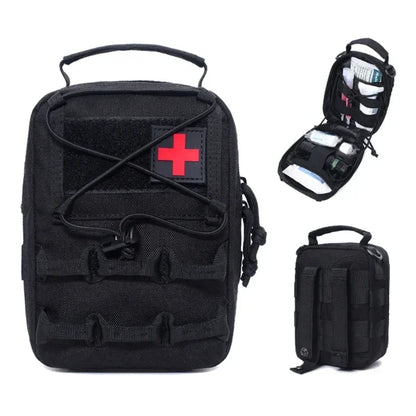 EDC Medical Pouch Survival EMT Emergency Tool Bag Waist Pack Camping Hunting Pouch First Aid Kit Bag Shoulder Strap NOT Included