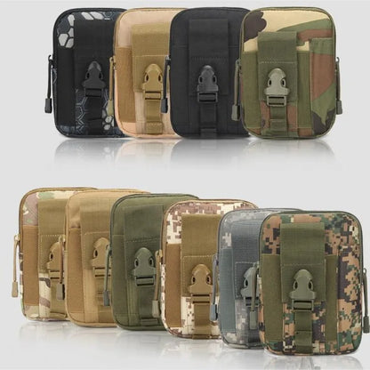Outdoor Sports Tactical Waist Belt Bag 6 Inch Phone Coin Pouch Molle Accessory Pack Camping Gear Edc Pouch Molle Bag