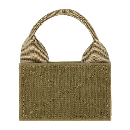 Tactical Backpack Vest Patch Molle Adapter Panel Hook And Ring Converter With Attached ID Patch DIY Patch Bag