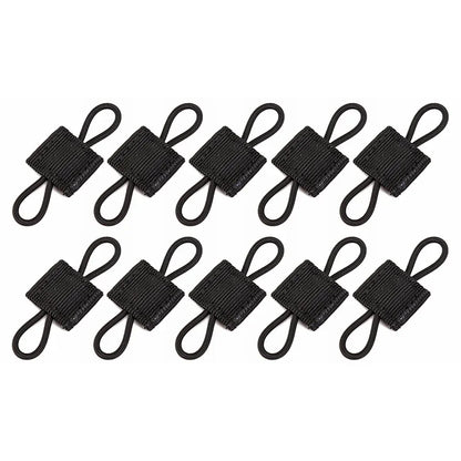 10Pcs/Pack Outdoor PTT Fixed Strap Tactical Vest Accessories Molle System Sling Adapter Buckle For Hunting Camping Accessories