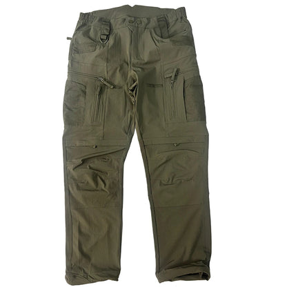 Reproduction Of UF GEN3 P40 Outdoor Grey Tactical Pants 200D Orange Peel Nylon Outdoor Durable Waterproof Hiking Soft Shell Pant