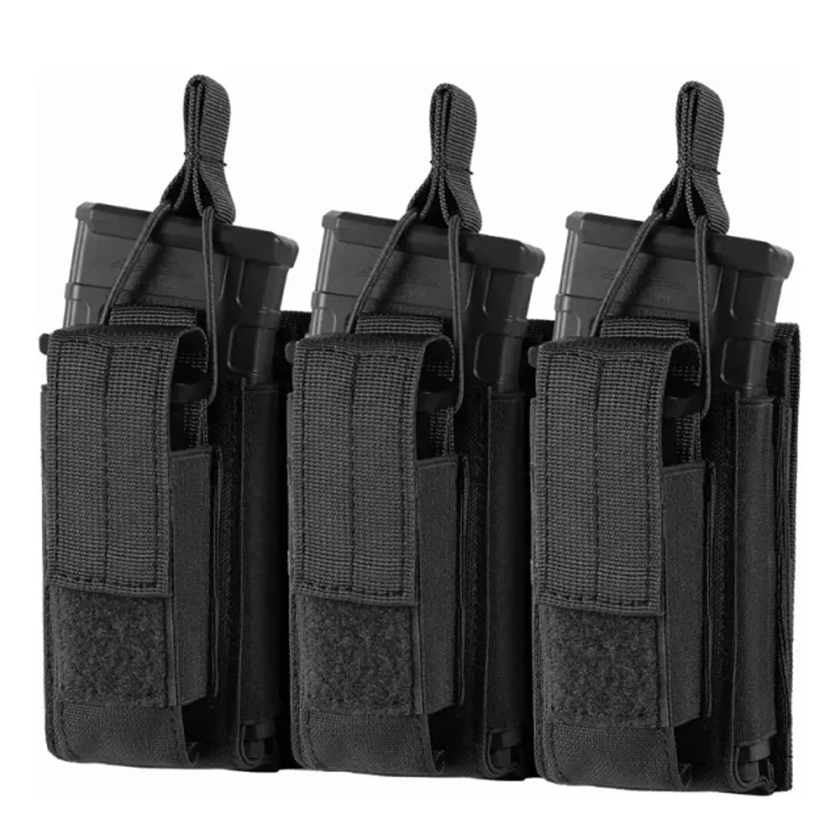 Molle Magazine Pouch Holder Open Top Single Double Triple Rifle Pistol Mag Carrier for M4 M16 AK AR M1911 9mm