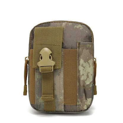 Tactical First Aid Waist Pack Men Camo Molle Pouch Outdoor Cycling Running Camping Hunting Multi-Function Tool Phone Bag