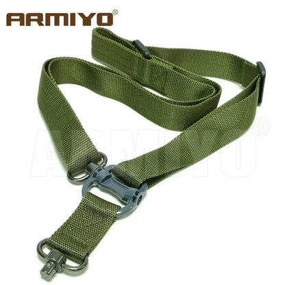 Armiyo Tactical Mission S2 S3 S4 Hunting Sling 2 Point Adjustable Shoulder Strap Belt Mount Carry Kettle Camera Scope Bag Box