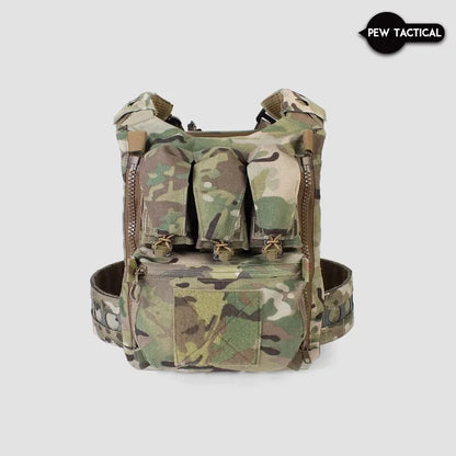 PEW TACTICAL V5 FCPC Vest Backplate Supplement Sub-package Airsoft Triple Magazine Bags Hunting Vest Plate Carrier BP05