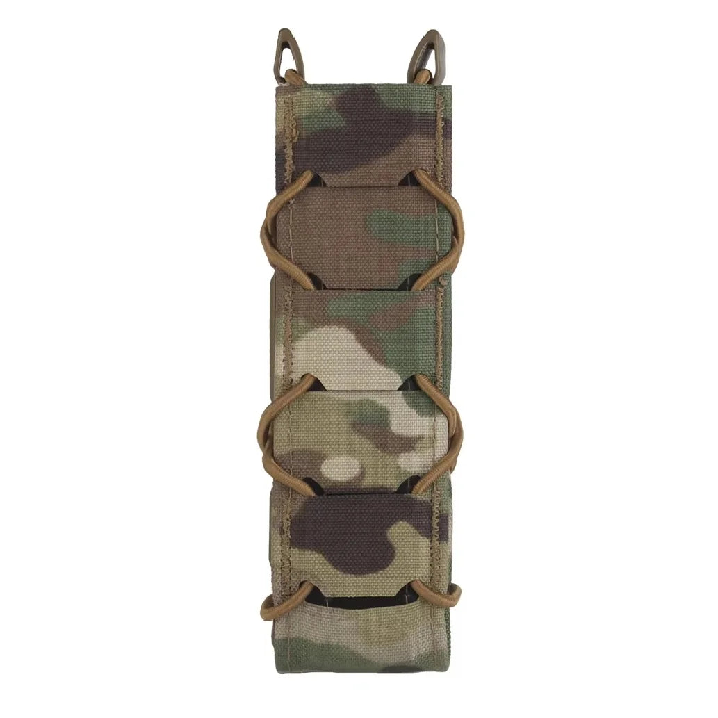 Tactical Magazine Pouch V2 Long Type For 9mm/MP5/MP7 Pistol Mag Holder Pouch Quick Release MOLLE Hunting Shooting Airsoft Gear