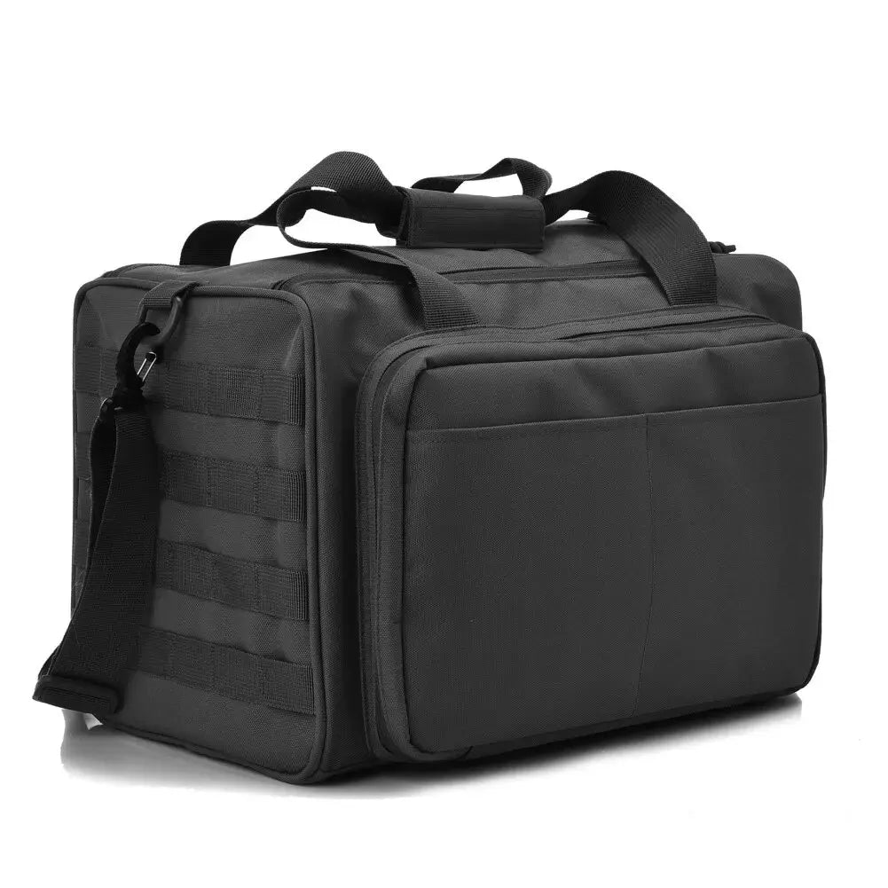 Tactical Gun Range Bag Deluxe Pistol Shooting Range Duffle Bags