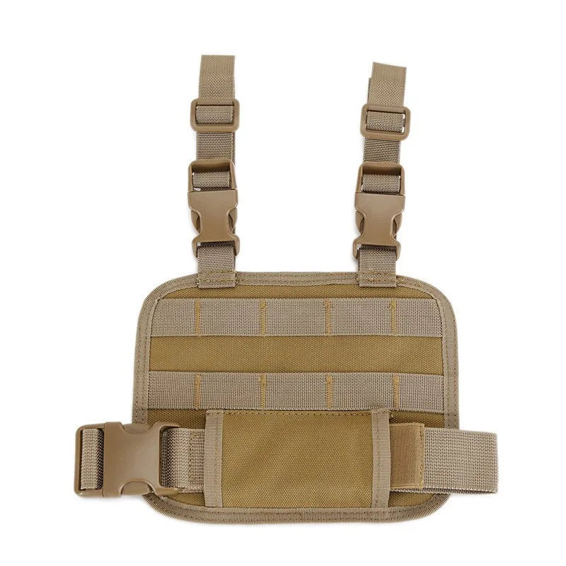 New Tactical Drop Leg Platform Hunting Thigh MOLLE Rig with Adjustable Belt & Thigh Straps for Universal Holster