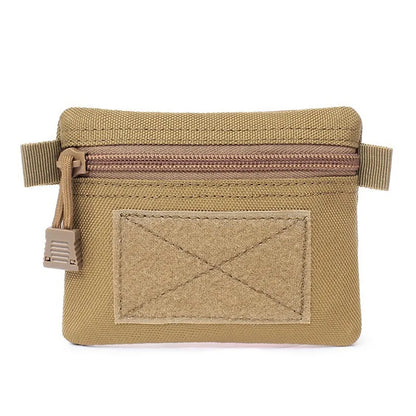 1000D Nylon Outdoor Camping EDC Molle Wallet Waterproof Portable Travel Zipper Waist Pouch for Camping Hiking Hunting EDC Pouch