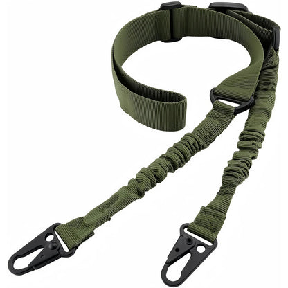 2 Points Tactical Sling Adjustable Shoulder Strap with QD Buckle Outdoor Hunting Camping Accessory
