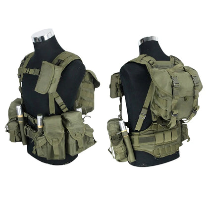 Smersh Tactical Equipment Hunting Vest Adjustable Light Russian Fan Hunting Accessories Cos Real Combat AK Set Tactical Ves