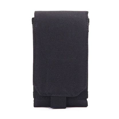 6 Inch Tactical Camo Cell Phone Pouch Molle Universal Running Phone Bag Hunting Outdoor Camping EDC Waist Bag Mobile Phone Bag