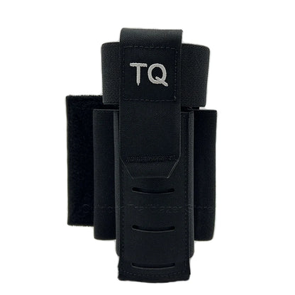 Tactical TQ Tourniquet Pouch TQ Pouch With Removable Hook and Loop Panel for MOLLE PALS Duty Belt Airsoft Combat Hunting Vest