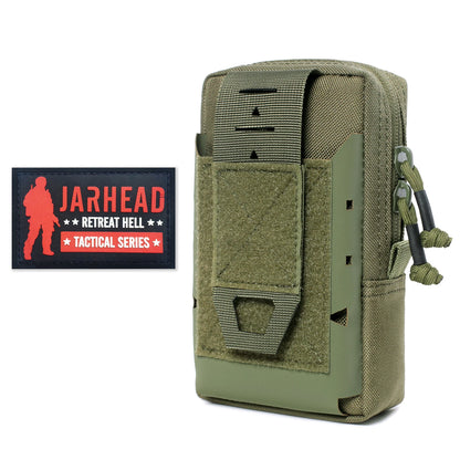 Tactical Molle Pouch Phone Pouch Outdoor Waist Bag Uility EDC Pouch Camping Hiking Hunting Accessories EDC Mobile Phone Holder