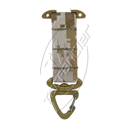 Tactical Molle Clip Swivel Triangle Plastic Snap Hook Tee Mount Hanging Carabiner Glove Holder Battle Belt Hunting Accessories