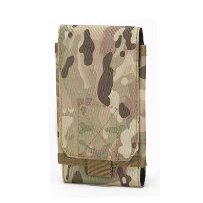 Outdoor Camo Bag  Phone Holder Sport Waist Belt Case Waterproof Nylon EDC Sport Hunting Camo Bags in Backpack