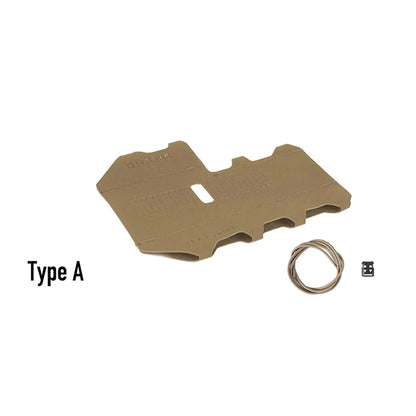 DMGear Tactical Gun Rail Cover Rail Wrap Heavy Heat Shield Gear Wrap Hand Protective Fit Quad/ One Rails 500D Nylon