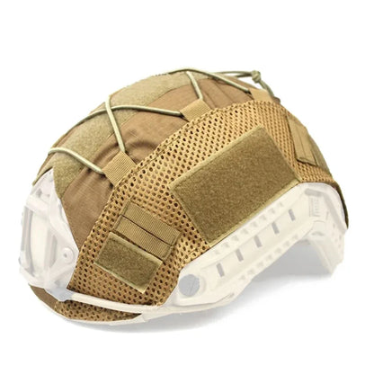 Tactical Helmet Cover Fast Helmet Multi-Camo Helmet Cover for Airsoft Helmet Paintball CS Wargame Sport Hunting Shooting Gear