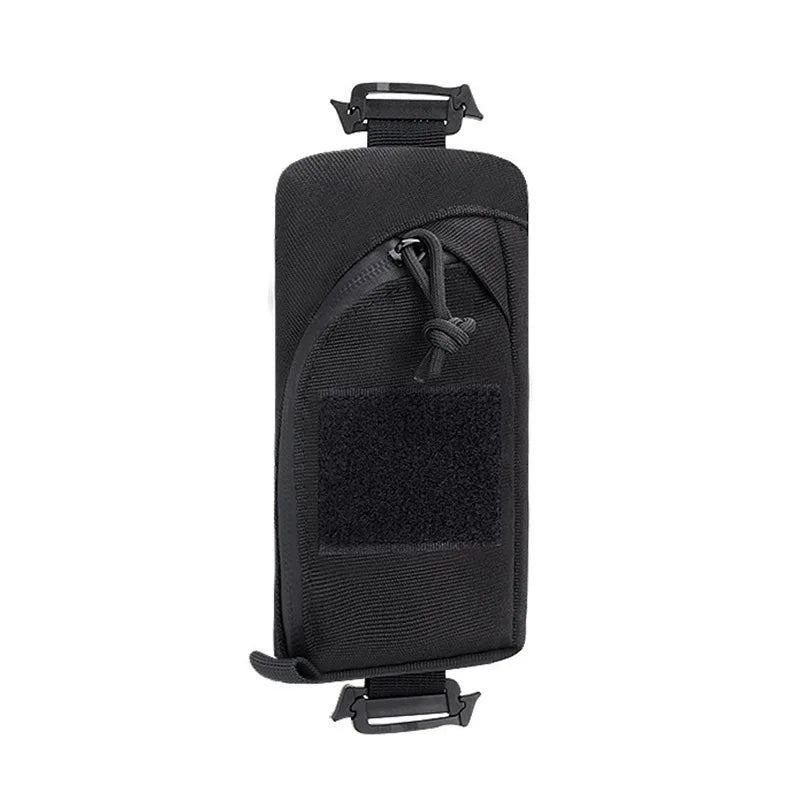 Tactical MOLLE Backpack Shoulder Strap Pouch - Multifunctional Compact EDC Organizer, Ideal for Outdoor Sports/Travel/Hunting