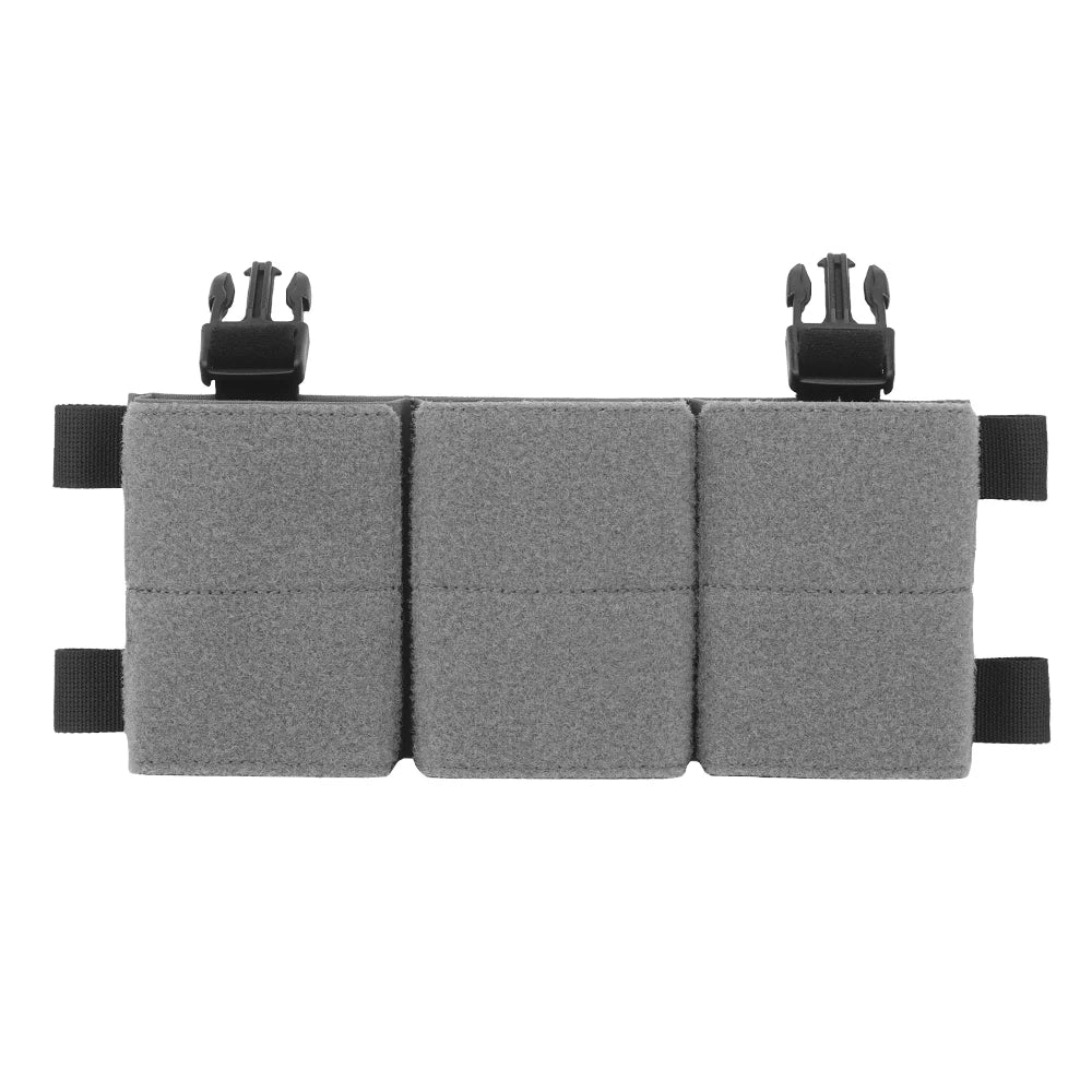 Tactical Triple 556/762 Magazine Pouch Dual Placard SR AR SCAR G3 AK M4 Mag Bag LV119 HSP Vest Plate Carrier Airsoft Accessories