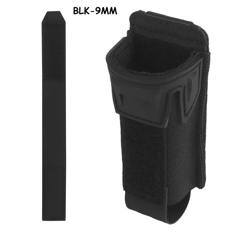 Tactical 5.56mm Single Mag Pouch MOLLE Quick Release Magazine Holder for AR15 M4 Airsoft Vest Plate Carrier Hunting Gear