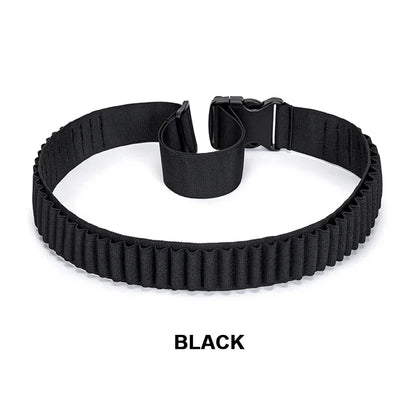 50 Rounds Rifle Bullet Cartridge Bandolier 556 Ammo Belt Shell Holder Hunting Sporting Shooting for 308 Cal. 30-06 .762