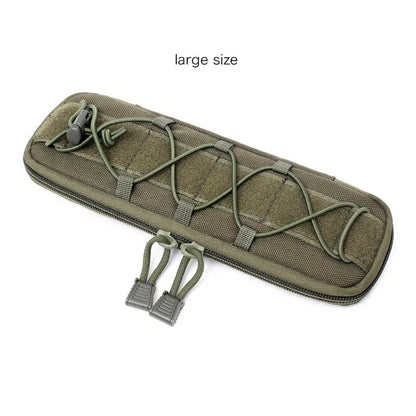 Tactical Molle Multi-Functional Edc Knife Set Nylon Knife Pouch Suitable Outdoor Activities Hiking Hunting Accessories