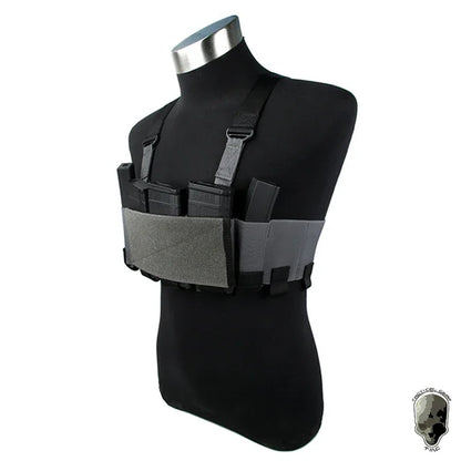 TMC Lightweight Low Visibility RD Chest Rig w/ 5.56 Mag Pouch Citizen Urban Tactical Gear TMC3533