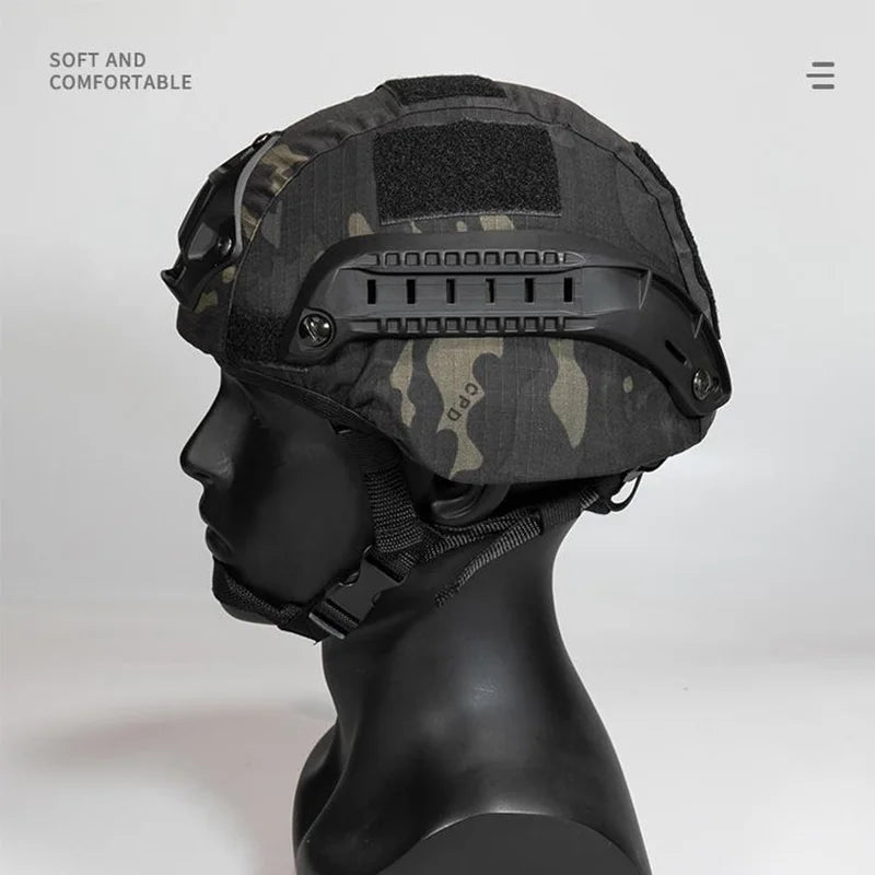 Tactical MICH2000 Helmet Cover Hunting Gear Helmet Accessories Camouflage Cloth Helmet Cover for MICH Helmet
