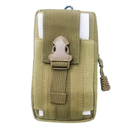 Vertical Canvas Tactical Mobile Waistpack Multifunctional Tactical Camo Sports Bag Tactical Camo Belt Pouch Outdoor Running Bag
