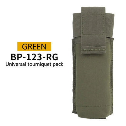 Outdoor Versatile Tourniquet Holder EMT Trauma Kit Storage Micro MED Pouch Molle Mounting Camping Vest Accessories