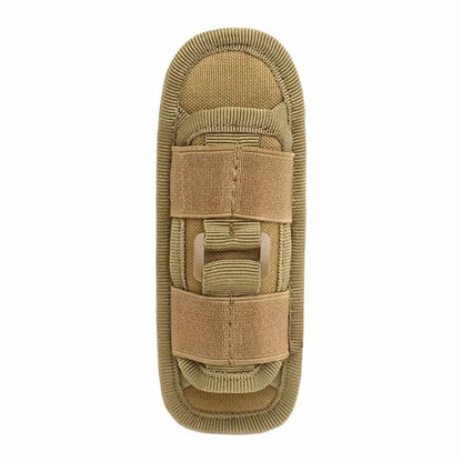 Nylon Tactical Flashlight Holder Molle Belt Holster Torch Case Pouch for Hunting Fishing Outdoor Sports