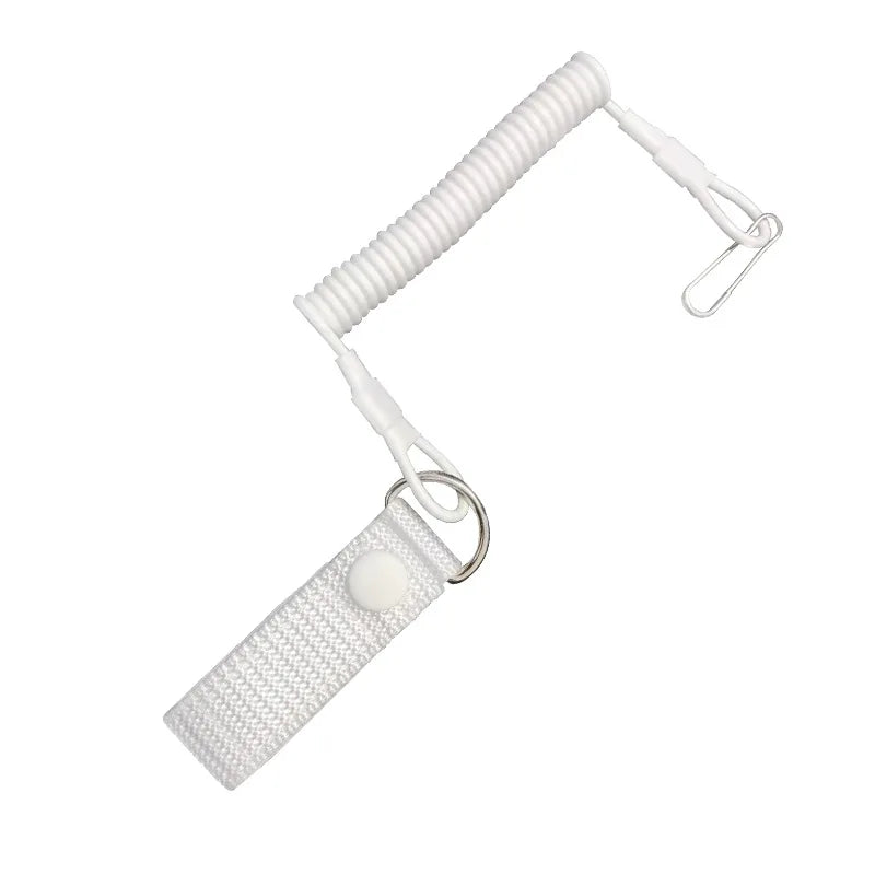 Molle Airsoft coil handgun spring sling Anti-lost hunt elastic belt rope strap backpack bag tool lanyard gun pistol Accessories