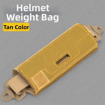 Helmet Counterbalance Weight Bag with 5 Counter Blocks, Tactical Balancing Accessories for FAST Helmet Outdoor Sports
