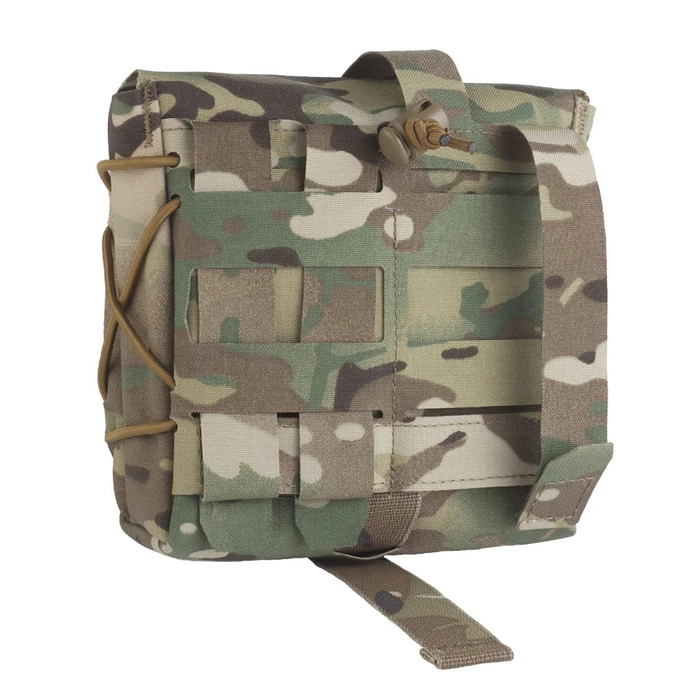 ARC Tactical Bag Large Capacity MOLLE Utility Pouch 5.56 7.62 40MM SAW 200RND PMAG D60 Mag Pouch Airsoft Hunting Accessory