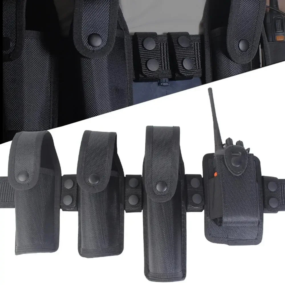 4Pcs Tactical Belt Buckle Heavy Duty Belt Keeper Portable Webbing Strap Military Belt Equipment Accessories for Outdoor Sports