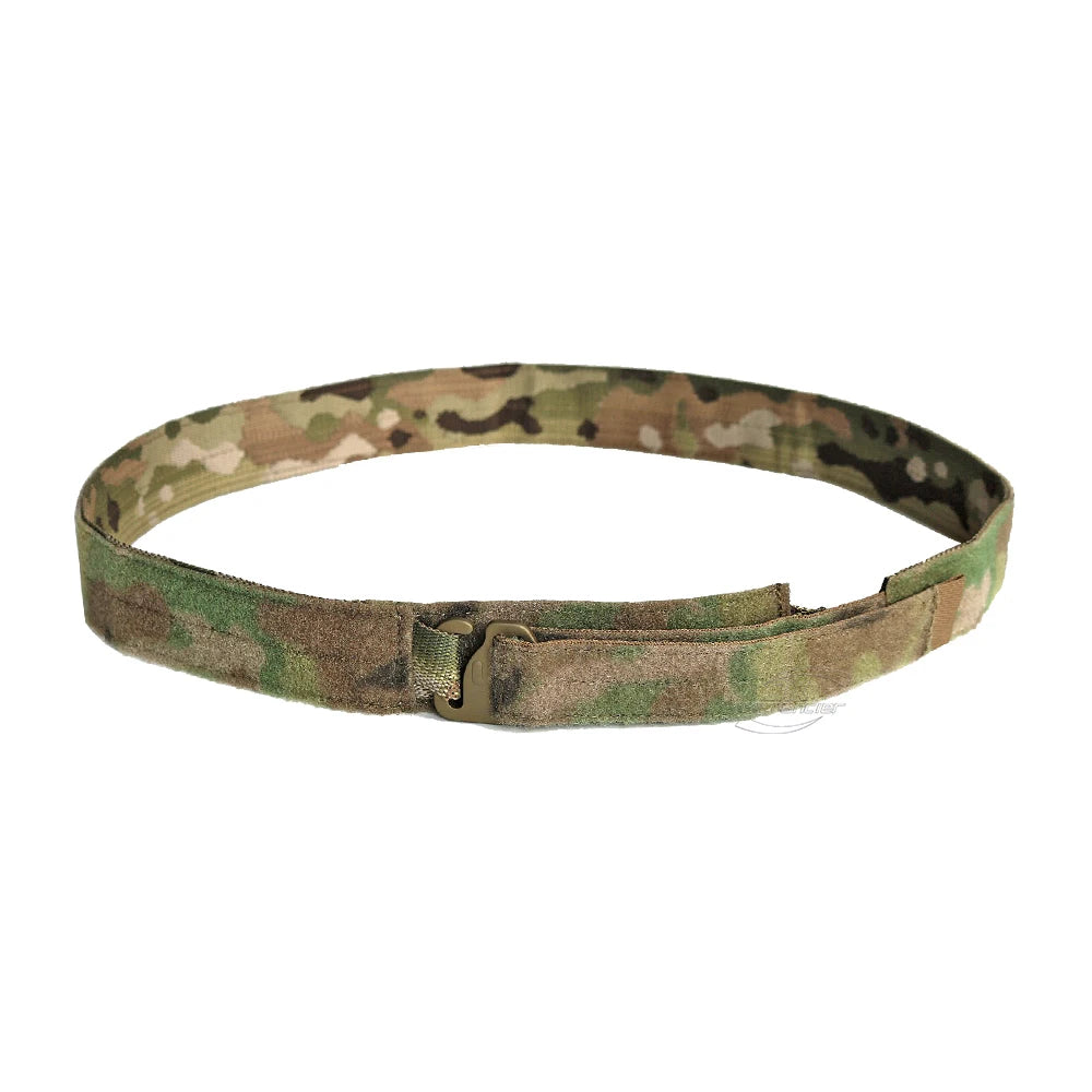 Ferro Style Bison Tactical Inner Belt G Hook Quick Detach Metal Buckle Lightweight Waist Belt Paintball Hunting Accessories