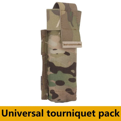 Outdoor Versatile Tourniquet Holder EMT Trauma Kit Storage Micro MED Pouch Molle Mounting Camping Vest Accessories
