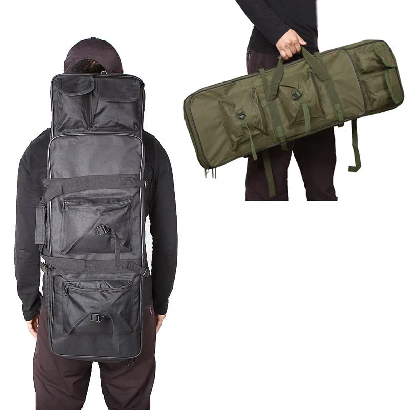 81 94 115cm Tactical Gun Bag Nylon Backpack Airsoft Bag Shooting Shoulder Bags For Hunting Accessories