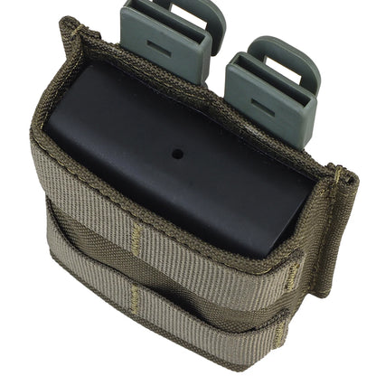 OPHIDIANTAC FAST 5.56/7.62Single Mag Pouch Short Holster Magazine Molle Airsoft Hunting System Accessories New Waist Bag