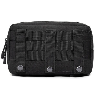 Outdoor Utility Waist Pouch Modular Attach Accessory Bag Multilayer Storage Pocket for Hiking Camping Travel