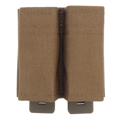 Pistol Magazine Pouch FAST 9mm Single Double MAG Bag Hunting Airsoft Holder With MOLLE Malice Clip KYWI Insert