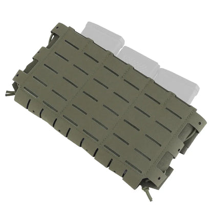 OPHIDIAN  The 5.56 triple magazine bag is equipped with molle expansion hooks on the front, side and bottom