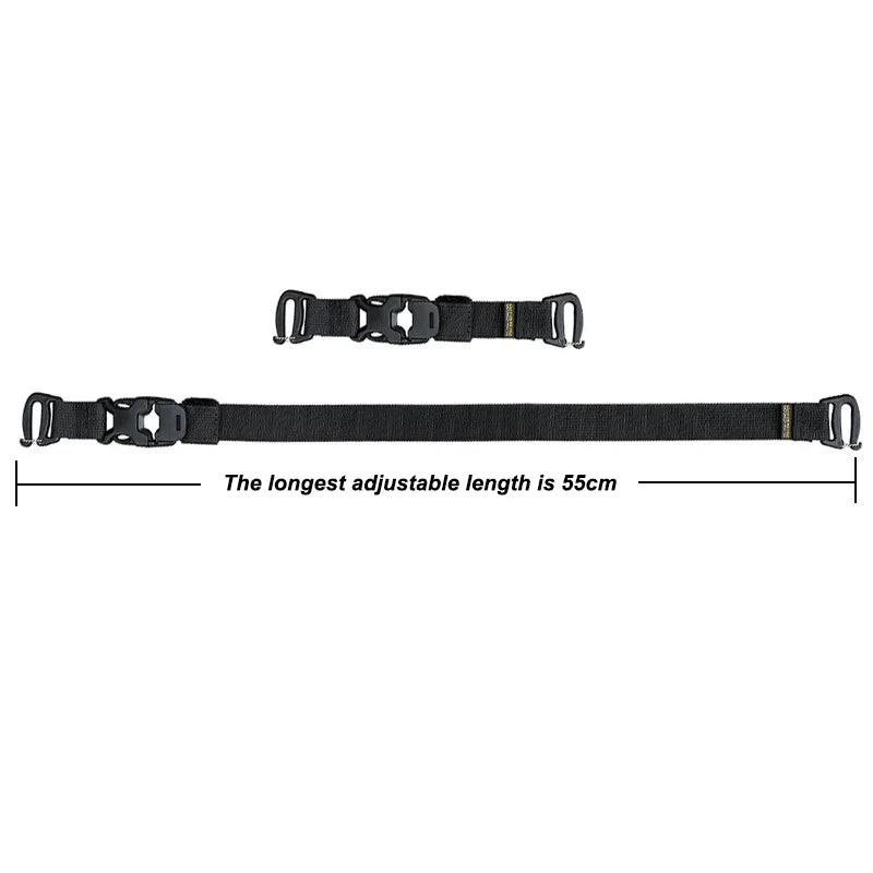 MOLLE Straps With Buckle Clips Compression Straps for Tactical Gear Backpack Accessory Strap Luggage Straps Tools