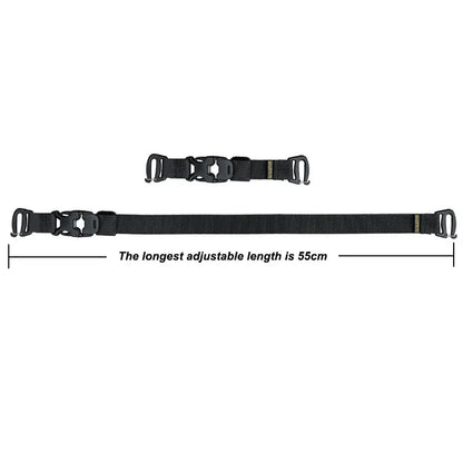 MOLLE Straps With Buckle Clips Compression Straps for Tactical Gear Backpack Accessory Strap Luggage Straps Tools