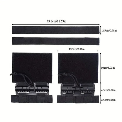 Universal Tactical Vest Quick Release Buckle Kit Airsoft Vest Quick Removal Set for Hunting 1PCS/2PCS Options Available