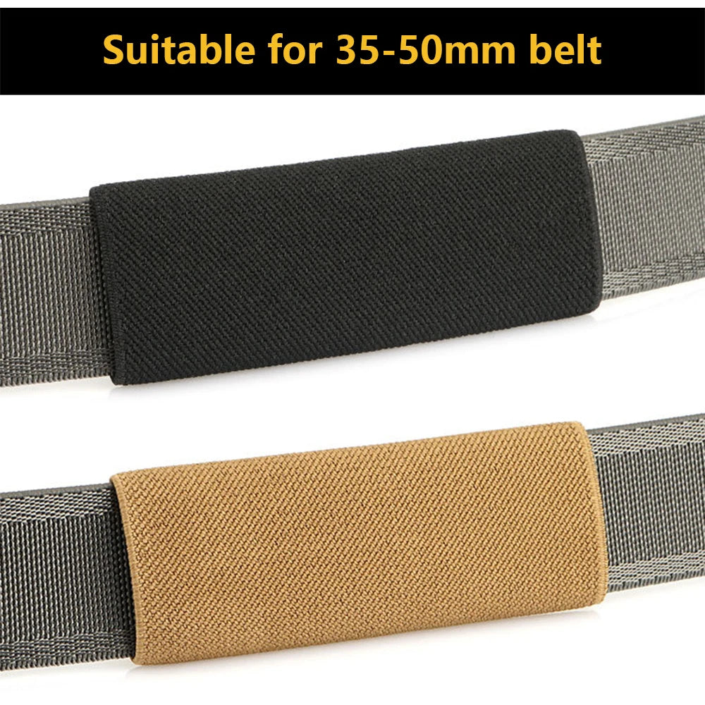 Belt Sleeve Elastic Loop EDC Belt Organizer Concealed Tool Holder Flashlight Holder Tactical Hunting Accessories